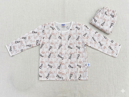 Premium Kids' Dior-Inspired Co-ord Set
