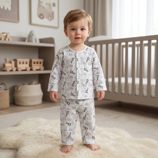 Premium Kids' Dior-Inspired Co-ord Set