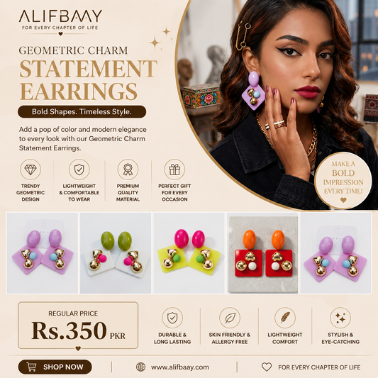 Gen Z Fashion Essential: Why Geometric Statement Earrings Are Taking Over Every Wardrobe