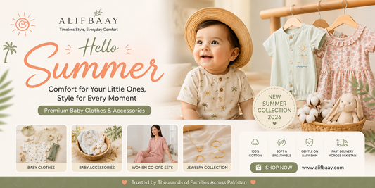Summer Baby Clothing in Pakistan: Keep Your Little One Cool, Comfortable & Stylish in 2026