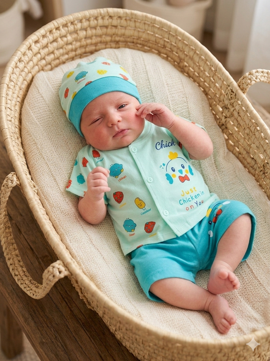 Newborn Set "Just Chicken in on You"