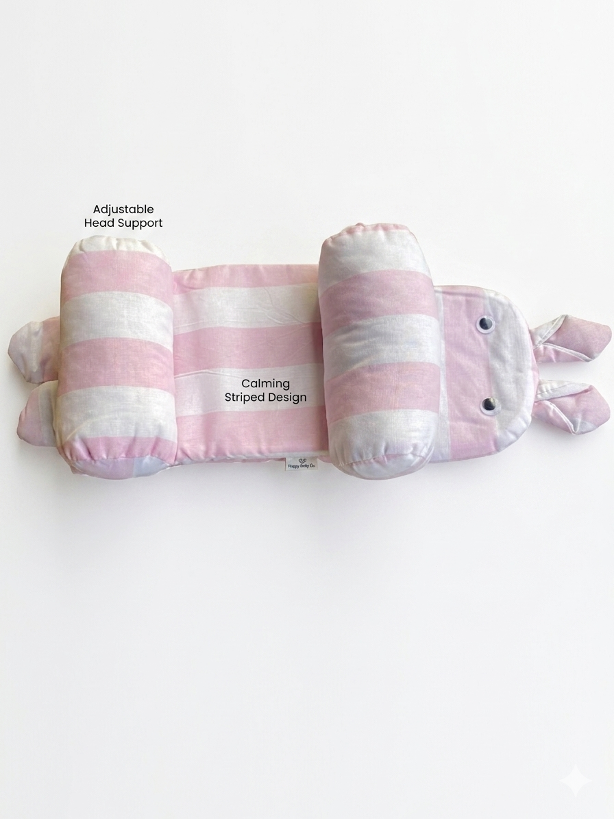 Anti-Roll Adjustable Baby Pillow