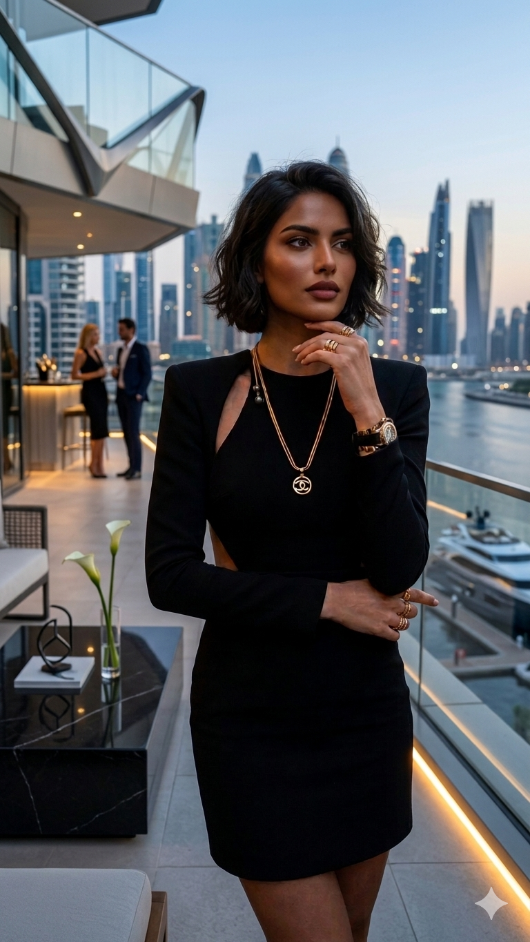 The Icon Signature chanel Lariat Necklace
