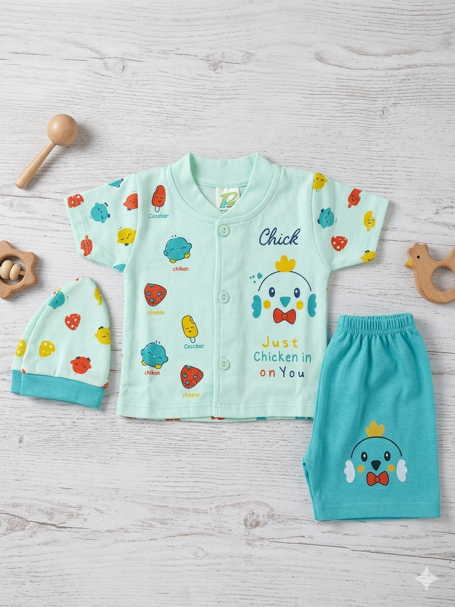 Newborn Set "Just Chicken in on You"