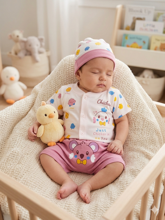 Newborn Set "Just Chicken in on You"