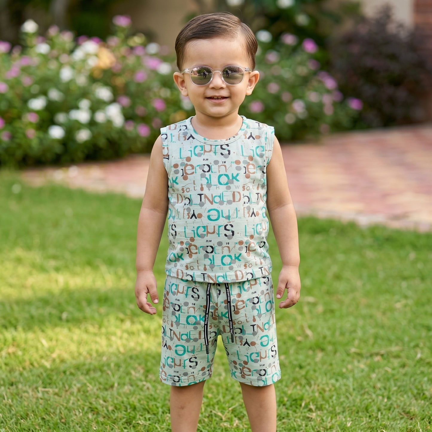 Premium Comfort Printed Summer Set for Baby Boys