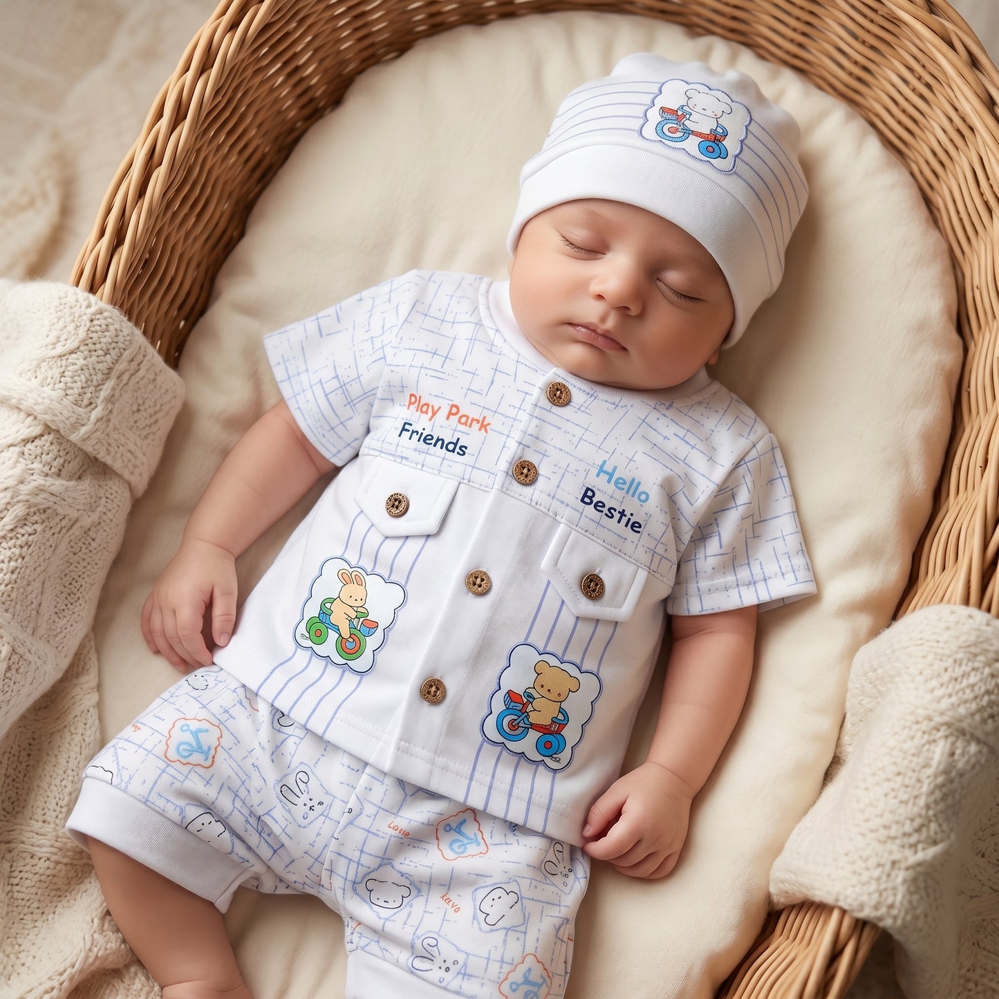3-Piece Baby  Suit Set