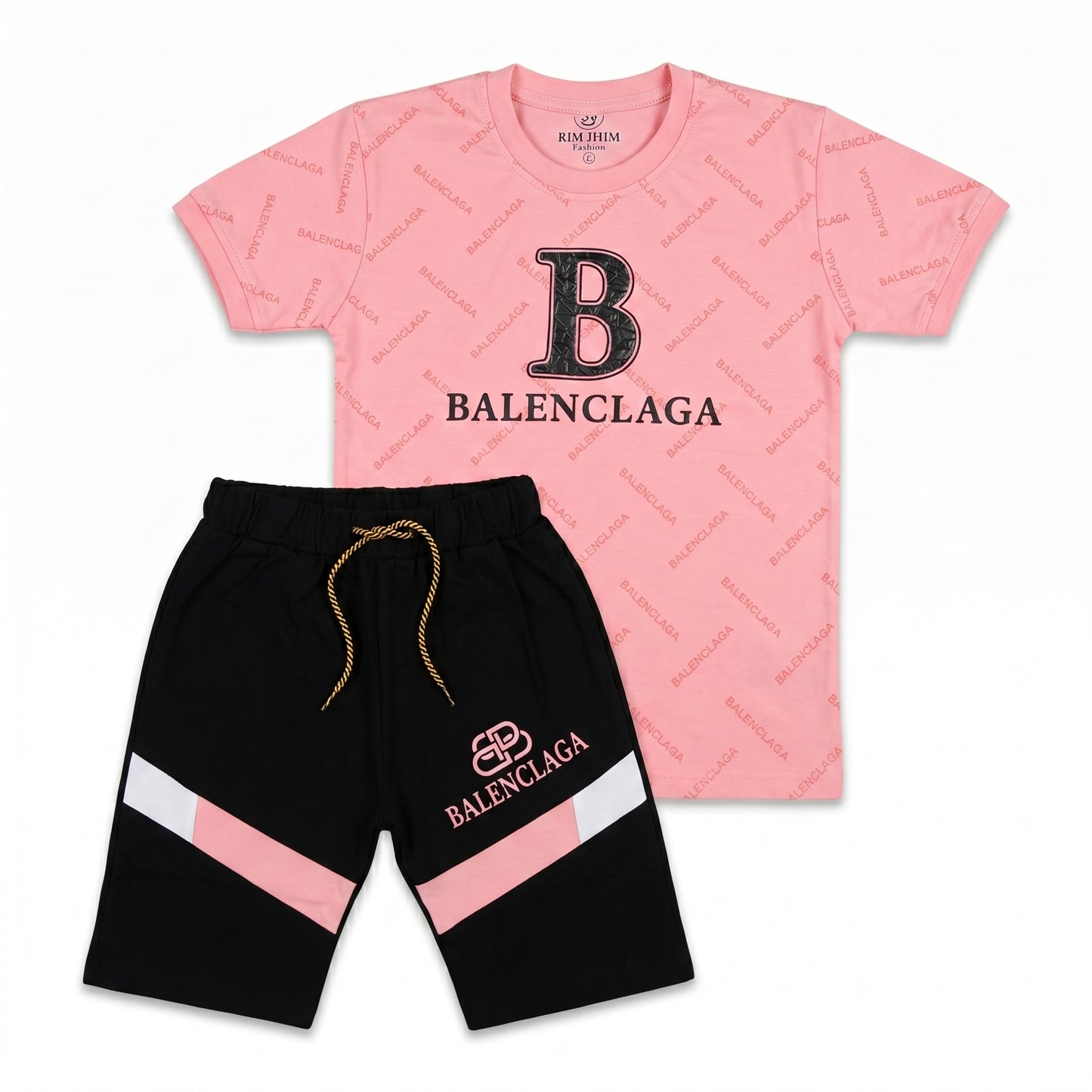 Premium Balenciaga-Inspired Kids' Co-ord Set