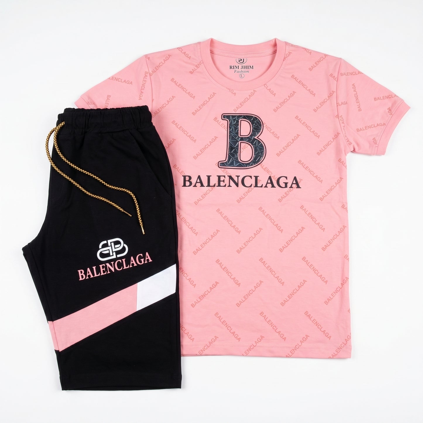 Premium Balenciaga-Inspired Kids' Co-ord Set